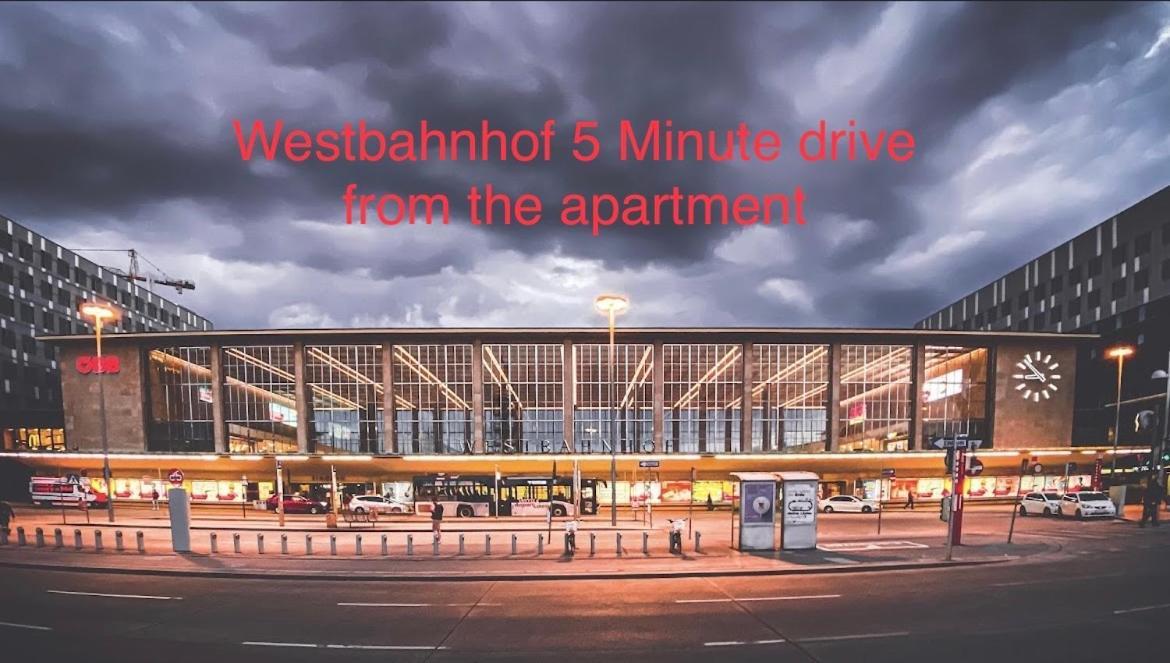 Moonlight Apartment With Porch Near Schoenbrunn And Westbahnhof ウィーン エクステリア 写真